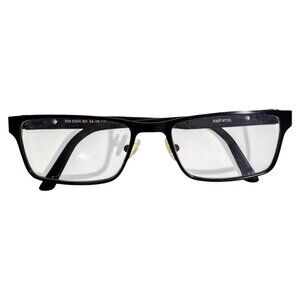 Robert Mitchel Eyeglasses Frames RM 5004 BK Rectangular black‎ 54-18-140 unisex